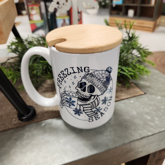 Coffee mug w/lid
